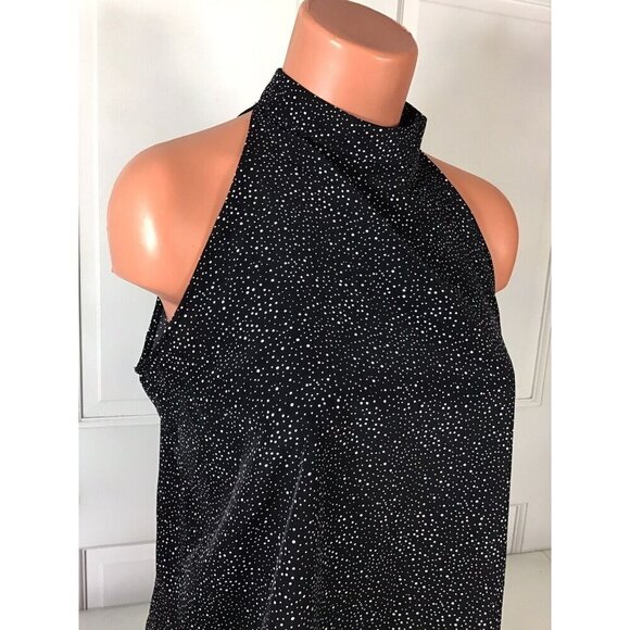 Paper Crane Sleeveless Blouse Top Womens Small - Picture 2 of 6